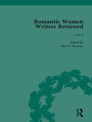 cover image of Romantic Women Writers Reviewed, Part III vol 9